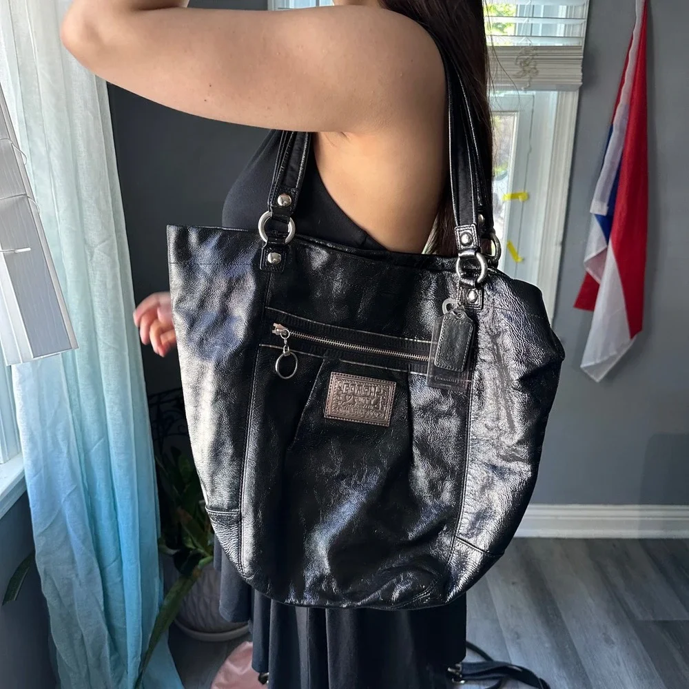 Coach Signature One Sholder Duffel Y2k COACH ONE SHOULDER BAG 